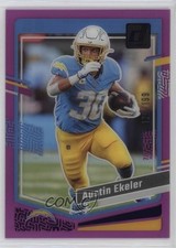 2023 Panini Clearly Donruss Purple 120/199 Austin Ekeler #28 0r6k