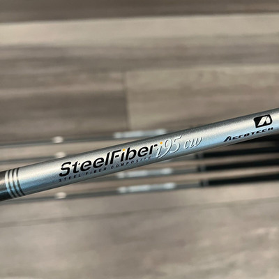 NEW Aerotech SteelFiber i95cw .355 Taper Iron Shafts Regular/Stiff/X-Stiff Flex