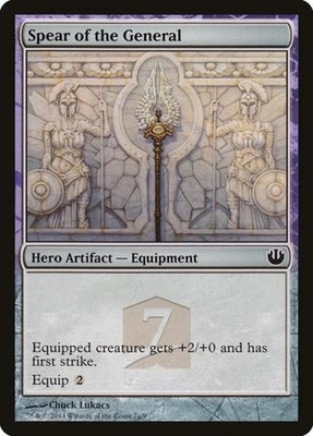 Spear of the General - Light Play MTG Promos: Hero's Path