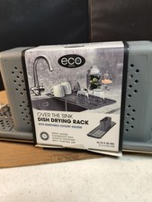 Eco Home Over The Sink Dish Drying Rack w/ Cu...