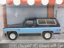 GREENLIGHT - HOBBY SHOP - 1986 CHEVROLET K/5 BLAZER - 1/64 DIECAST