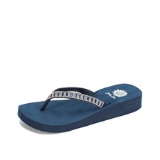 Yellow Box Zemily Navy Women's Sandals Size 6 New