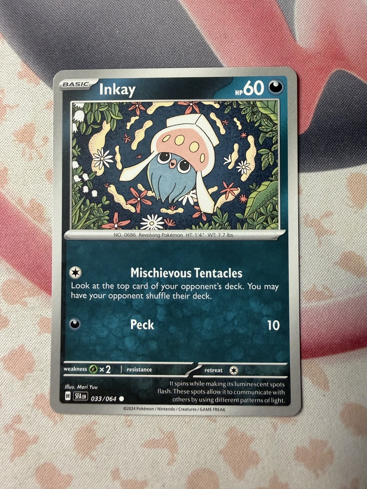 Inkay Common SV: Shrouded Fable 033/064 NM English