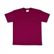 Nike Sportswear Premium Essentials Men’s T-Shirt, M, Burgundy, Embroidered, NWT