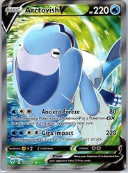 Arctovish V 176/203 Evolving Skies Full Art Ultra Rare