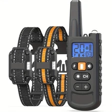 Dog Shock Collar Remote 3300FT Rechargeable Dog Training Collar E-Collar Shock