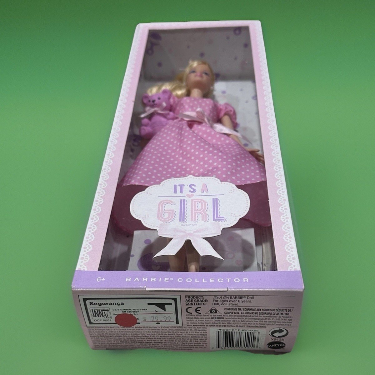 It's Its a Girl Barbie Collector Doll 2013 Mattel for sale online