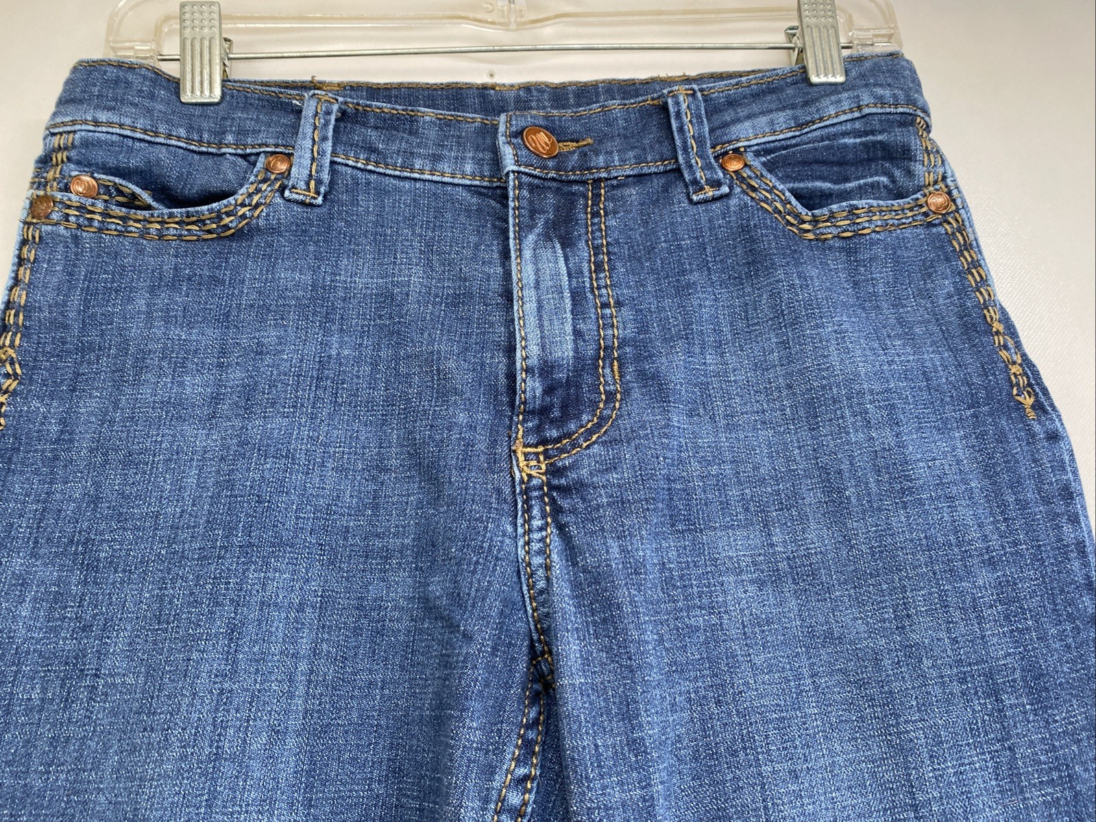 Wrangler Retro Bootcut Denver Medium Wash MID Rise Jeans Girls 16 Reg. 28x32 image 10
