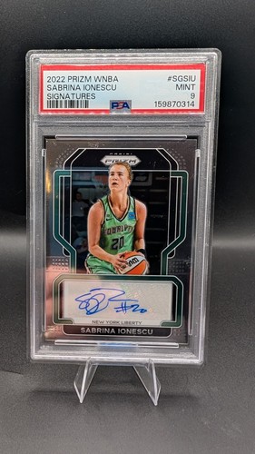 2022 Panini Prizm WNBA - Signatures Sabrina Ionescu #SGSIU (AU)