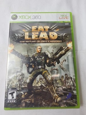N8 Eat Lead: The Return of Matt Hazard  Fast Shipping Xbox 360 Factory Sealed~