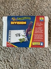 New Sealed Hot Dots Division Flash Cards Ages 8 