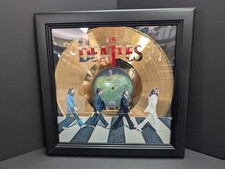 Beatles Abbey Road Gold Record Limited Edition Shadowbox