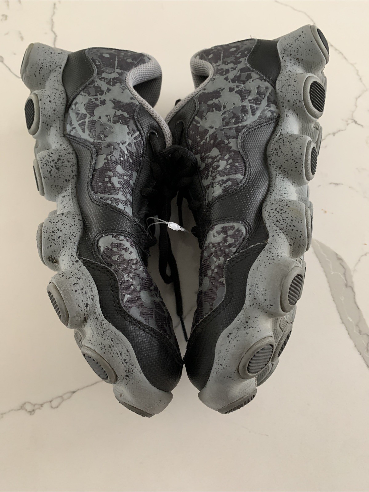 Men’s US 7 REEBOK ATV 19 Gray Black  All Terrain Running Shoes Drip Splatter thumbnail 8