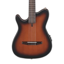 Ibanez FRH10NL Nylonsaite Linkshand Elektroakustische Gitarre, Brown Sunburst