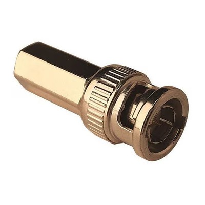 Vitek Coaxial Twist Connector,BNC Male,PK10 VT-BNC-TWST-RG610 Vitek