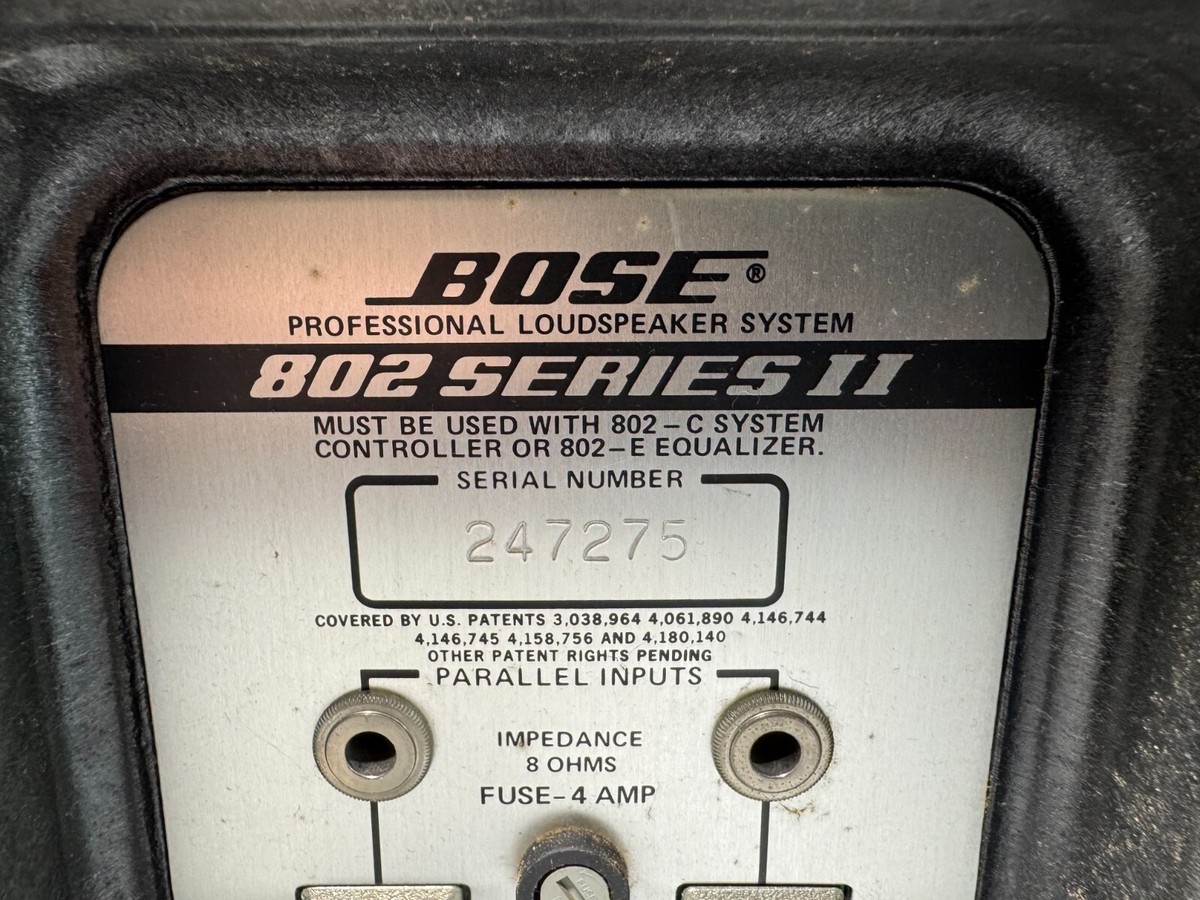Bose 802 Series II Loudspeaker Pro Audio Equipment PA System