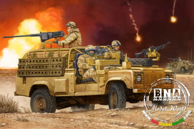 HobbyBoss Models 1/35 Land Rover Defender XD Wolf W.M.I.K