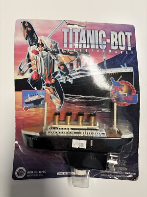 Titanic-Bot Transformable Robot Schiff - Flying Dragon Toys Transformers Vintage