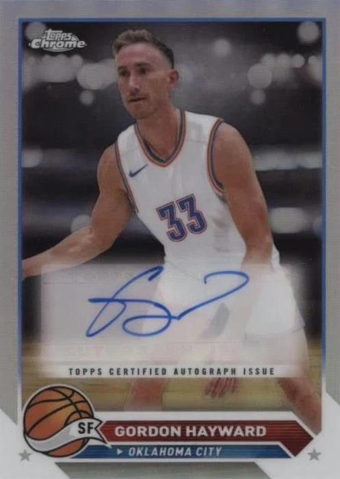2023-24 Topps Chrome - Gordon Hayward #CG-GH