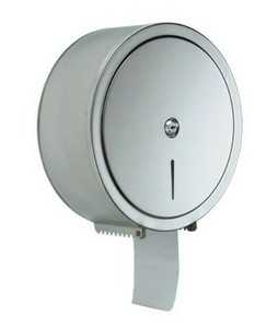 Distributeur papier toilette bobines acier inoxydable hotelerie restauration