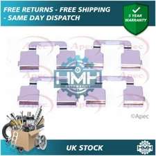 Fits Expert Tepee Dispatch Scudo Brake Pads Fitting Kit Rear Poppy