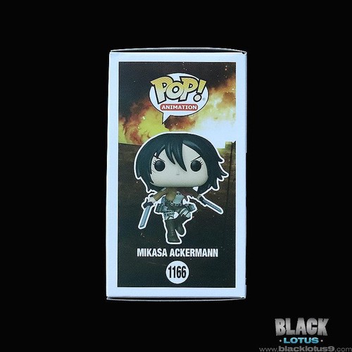 ¡NUEVO Funko Pop! Anime Mikasa Ackermann Attack on Titan 2022 EN STOCK Pop 1166 - Imagen 4 de 6