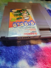 Dig Dug II 2 (Nintendo Entertainment System, NES, 1989) Authentic