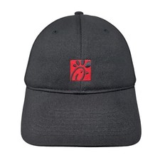 Chick-fil-A Slideback Hat Black One Size Embroidered Team Style Oobe
