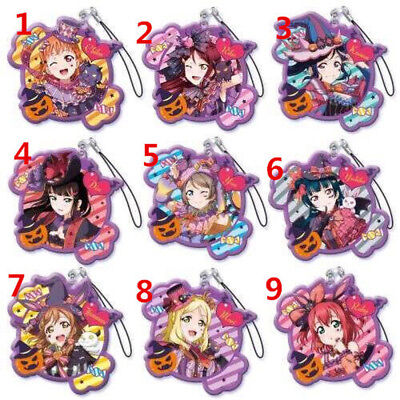 acrylic Keychain Key Ring Straps Rare cosplay Details about   T1385 Anime LoveLive!Sunshine!