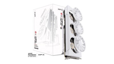 XFX Quicksilver Radeon  RX 7800 XT Magnetic Air Edition 16GB PCI-E, White