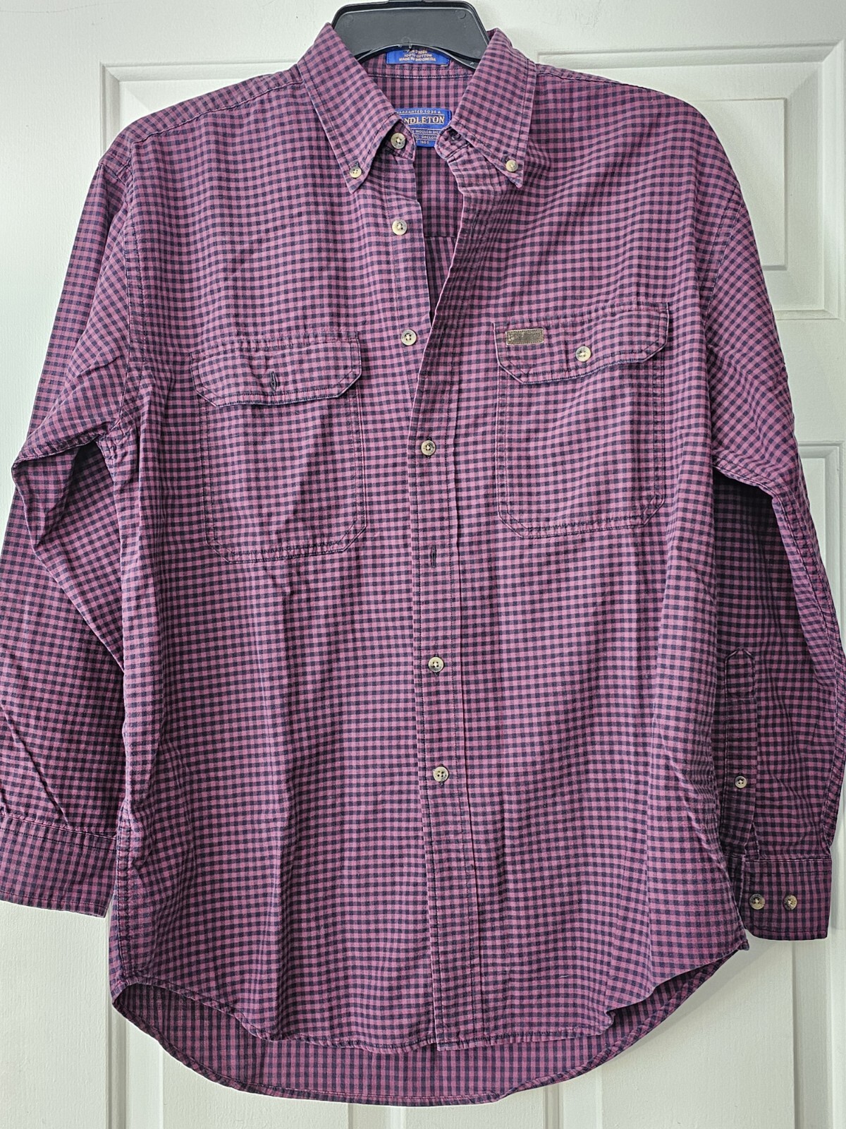 Pendleton Mens Medium Long Sleeve Button Down Shi… - image 1
