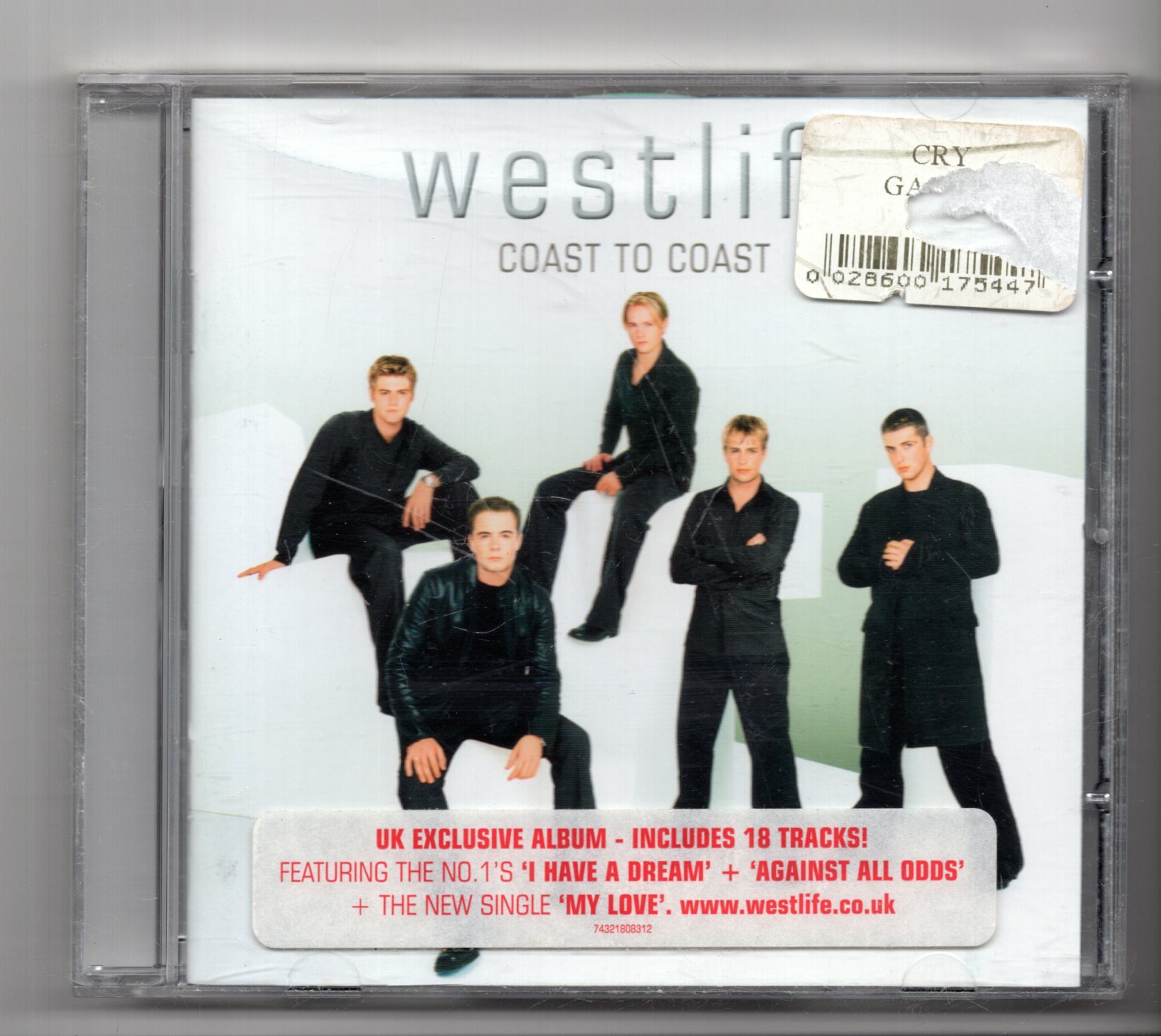 (JV873) Westlife, Coast To Coast - 2000 CD