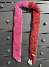 Heurueh Color Block Long Red/Pink Orig $100