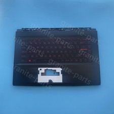 Palmrest Backlit Keyboard for MSI GF65 Thin 9SD 9SE 10SD 10SE MS-16W1 Double Fan