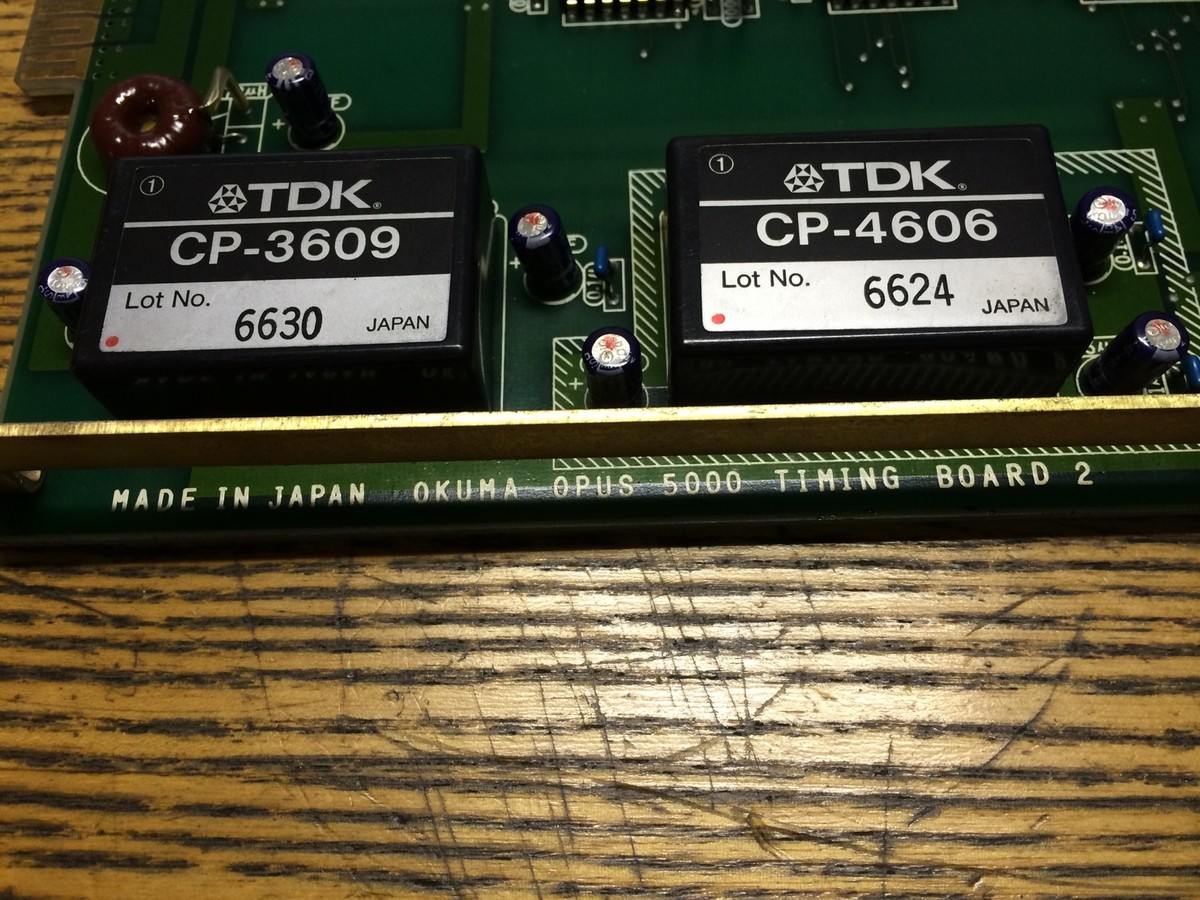 Okuma OPus 5000 II E4809-770-011 Machine Card Cnc Milling Vmc | eBay