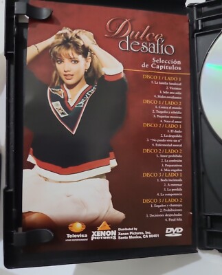 DULCE DESAFÍO DVD Telenovela con ADELA NORIEGA, EDUARDO YÁÑEZ y