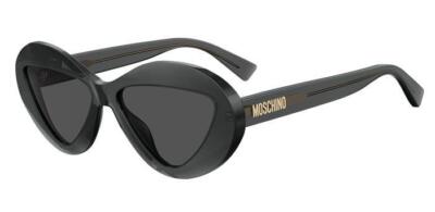 Moschino Sonnenbrille MOS076/S KB7/IR Grau Grau Damen Echt