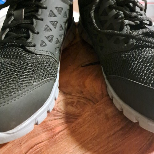REEBOK ASTM F2413-18 Steel Toe Work Shoes Womens Size 9.5 Mens Size 7.5 Black - Picture 9 of 14