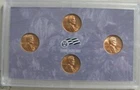 1958 PD  1959 PD BU Uncirculated Lincoln Wheat & Memorial Penny US Cents set