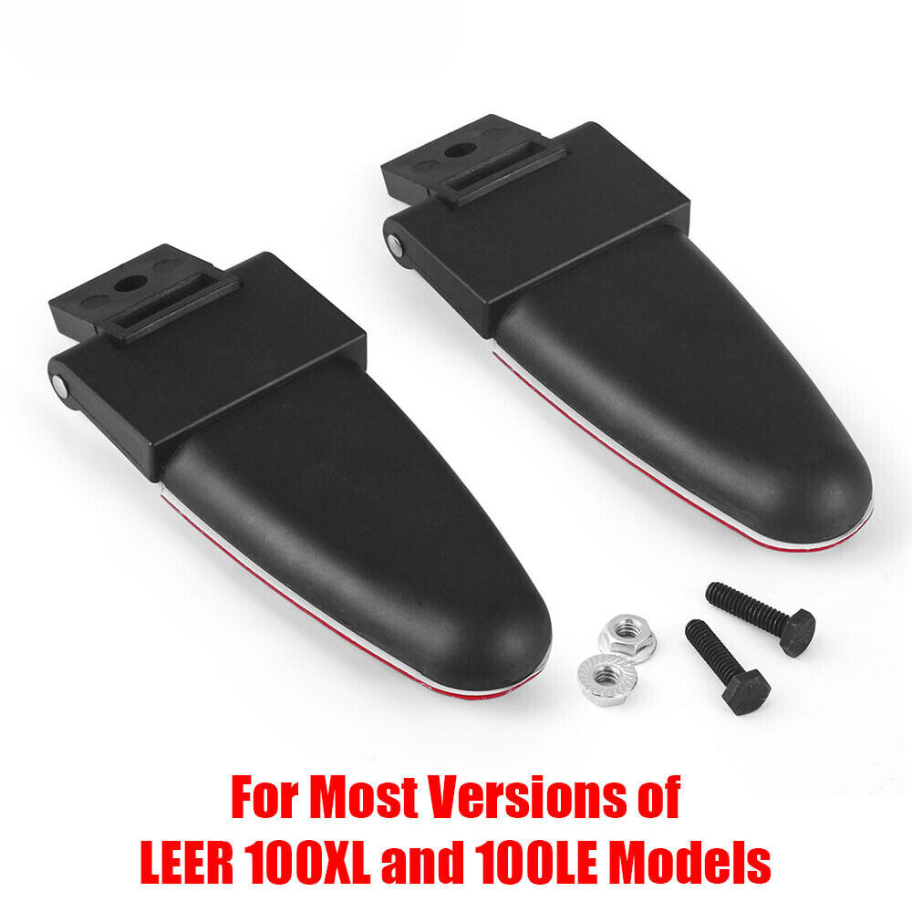 All Glass Rear Door Truck Cap Hinges – Works With Leer 100XL / 100LE (Replaces 103528/71543/53248/67158)