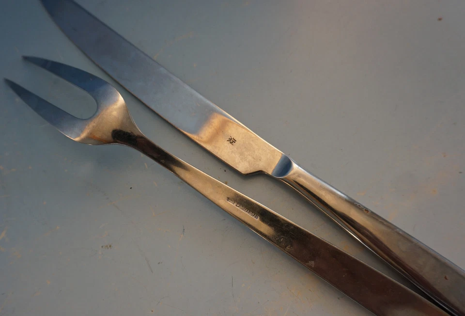 WMF Cormargan Fleischbesteck Set Servierbesteck Messer Gabel (F23-1079) - Bild 2 von 2