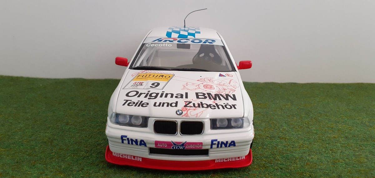 BMW 320i RACING #9 STW 1998 J. CECOTTO ORIGINAL TEILE 1/18