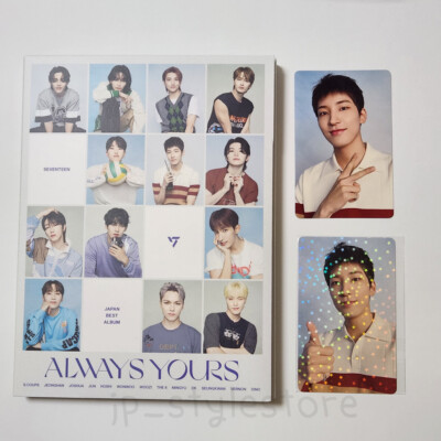 SEVENTEEN WONWOO ALWAYS YOURS CARAT JAPAN BEST ALBUM SEVENTEEN WONWOO ALWAYS YOURS CARAT JAPAN BEST ALBUM