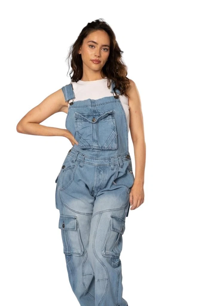 Womens baggy best sale dungarees