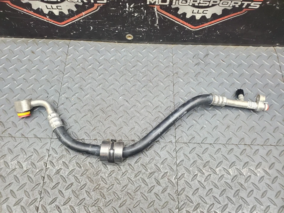 2016-2020 BMW M3 COMPETITION AC HOSE SUCTION PIPE LINE 6453-9321309 #71 - Image 3 of 4