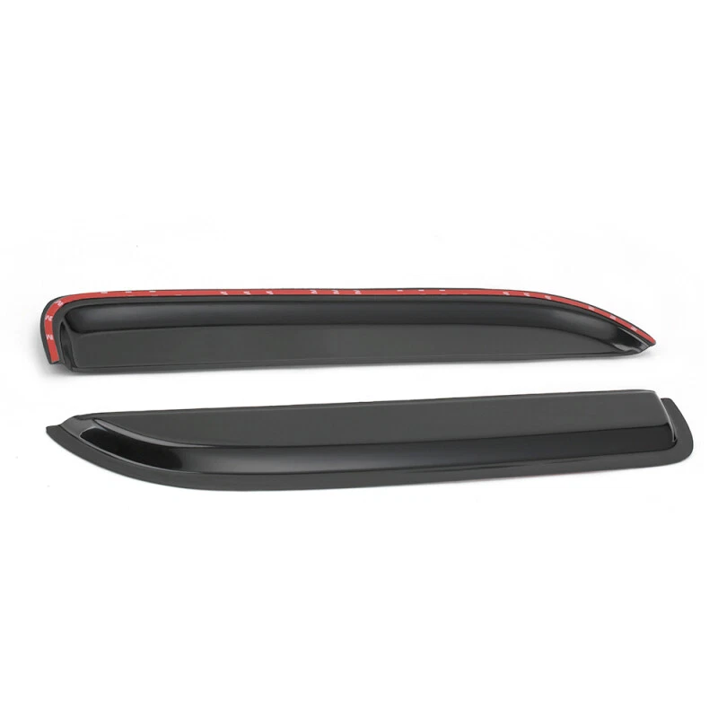 EE. UU. 02-09 Dodge Ram 1500 2500 cabina cuádruple viseras de ventana protector solar para lluvia ventilación* EE. UU. Foto 4 de 4