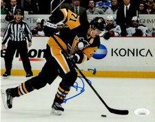 Pittsburgh Penguins Evgeni Malkin Signed Autographed 8x10 Photo JSA COA #6