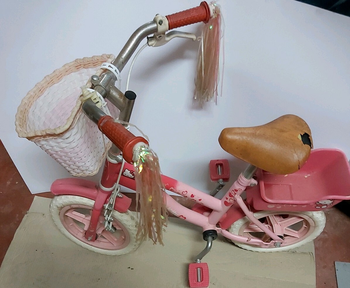 Hello Kity Triciclo Hello Kitty Usado Tricycle Hello Kitty