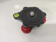 Neewer Tripod Head Leveling Base Camera Leveler， Aircraft Grade Aluminum Alloy