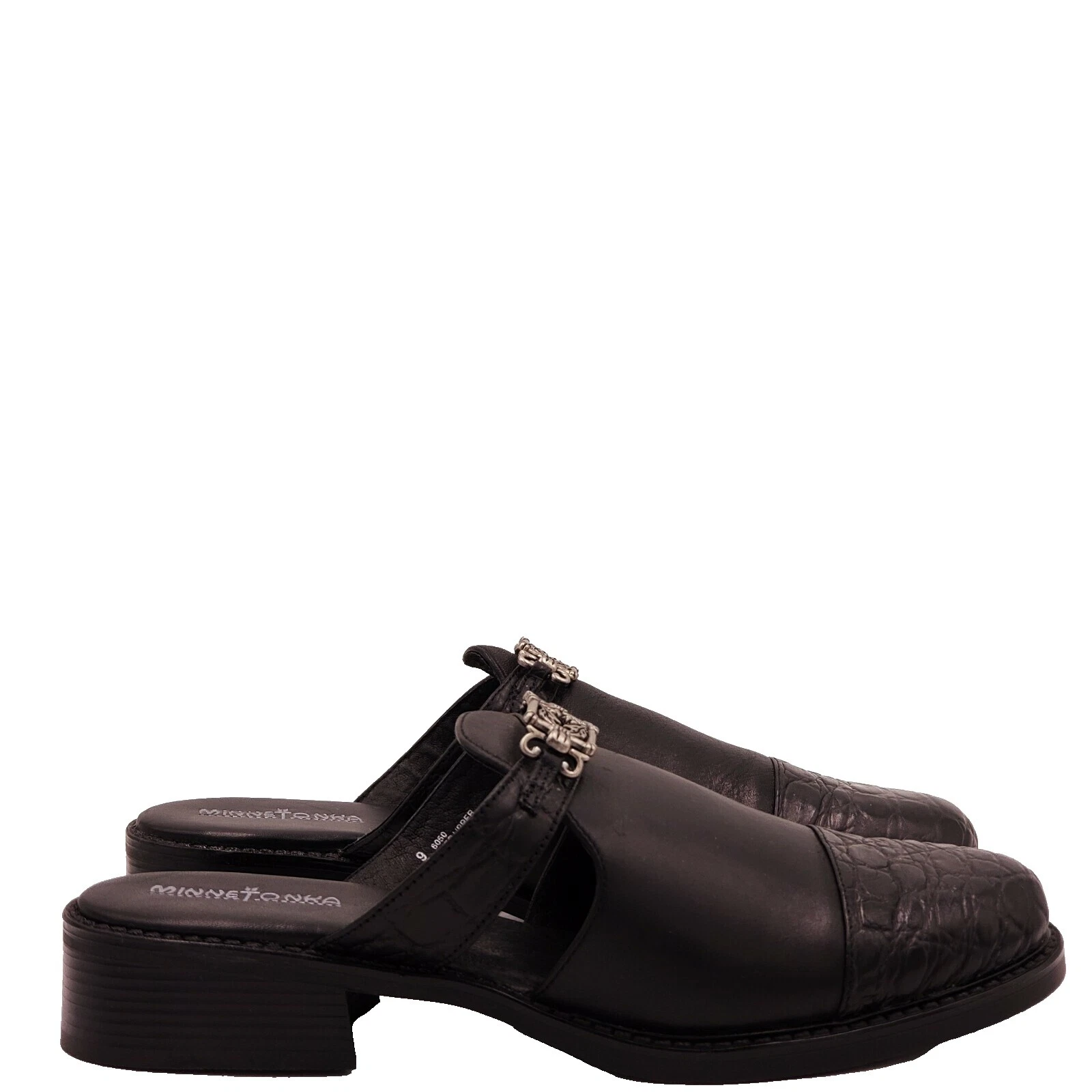 Zapatos Cómodos Minnetonka Negro para Mujeres